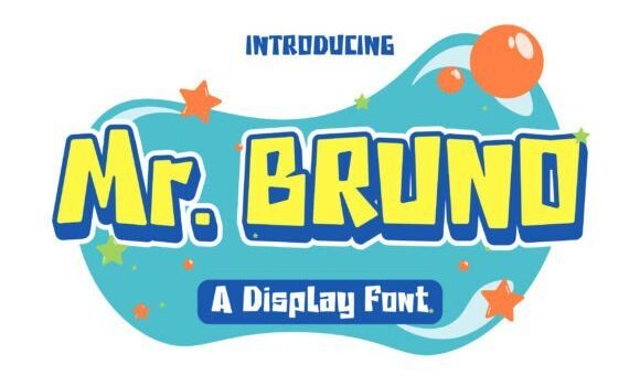 Mr. Bruno Font Fonts Free Download Mr. Bruno Font - Featured Image