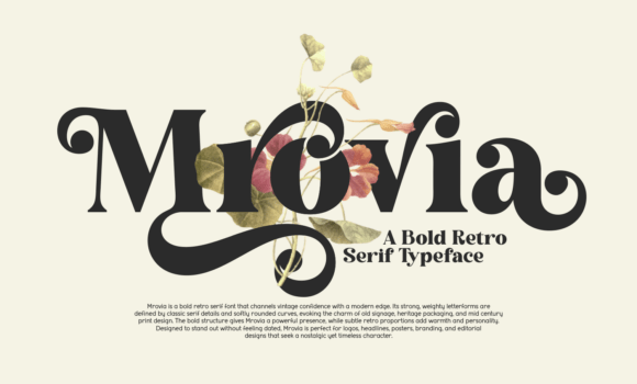 Mrovia Font - Featured Image