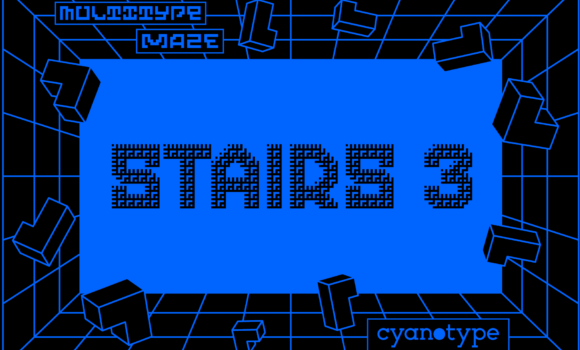 MultiType Maze Stairs 3 Font - Featured Image