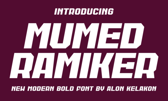 Mumed Ramiker Font Fonts Free Download Mumed Ramiker Font - Featured Image