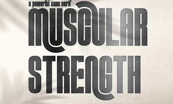 Muscular Strength Font - Featured Image