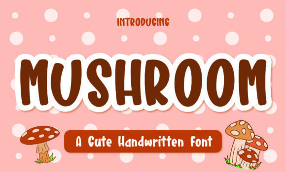 Mushroom Font - Featured Image