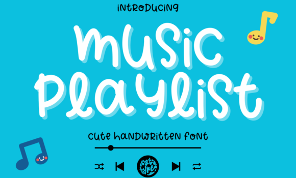 Music Playlist Font - Featured Image