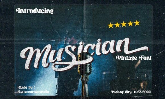 Musician Font - Featured Image