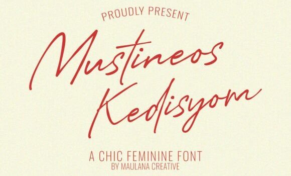 Mustineos Kedisyom Font - Featured Image