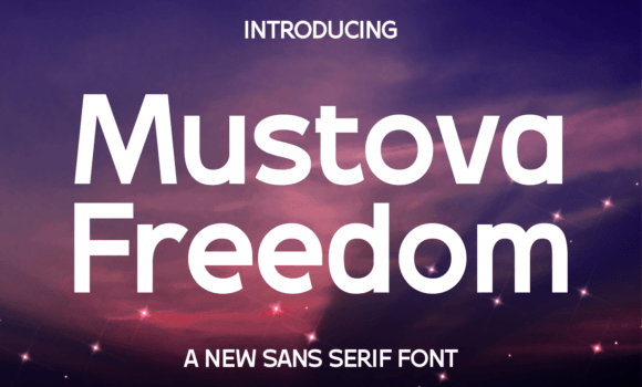 Mustova Freedom Font - Featured Image