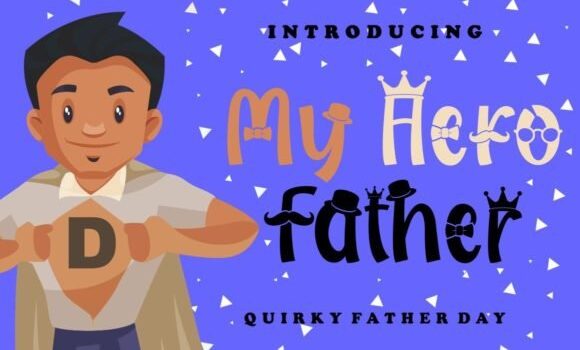 My Hero Father Font Fonts Free Download My Hero Father Font - Featured Image