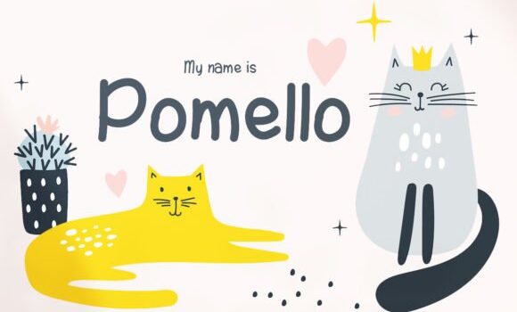 My Name is Pomello Font - Featured Image