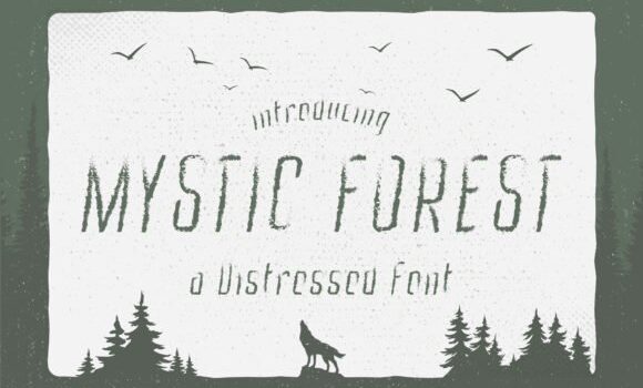 Mystic Forest Font - Featured Image