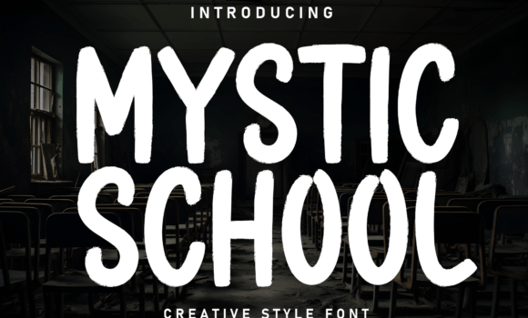 Mystic School Font - Featured Image