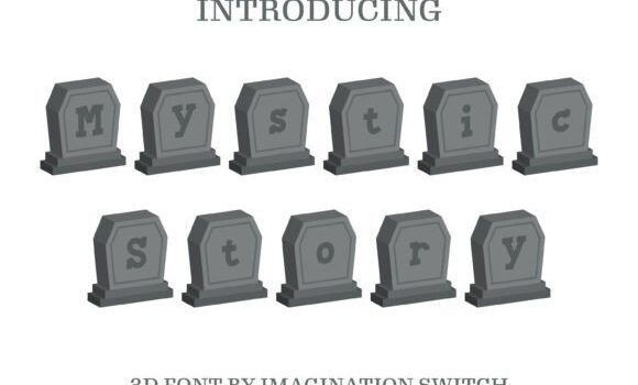 Mystic Story 3d Font - Featured Image
