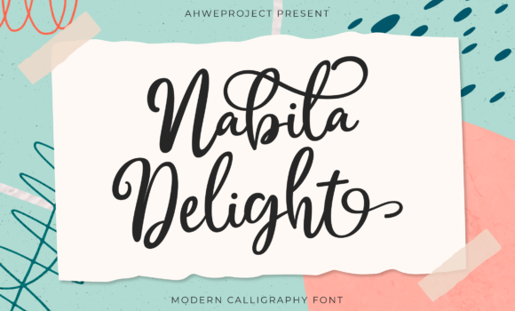 Nabila Delight Font - Featured Image