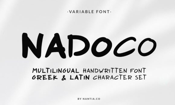 Nadoco Font Fonts Free Download Nadoco Font - Featured Image