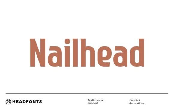 Nailhead Font - Featured Image