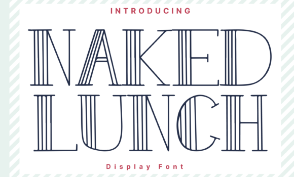Naked Lunch Font Fonts Free Download Naked Lunch Font - Featured Image