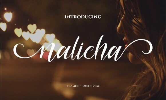 Nalicha Script Font - Featured Image