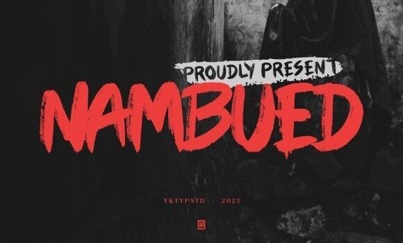 Nambued Font - Featured Image