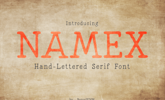 Namex Font - Featured Image