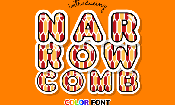 Narrow Comb Font - Featured Image