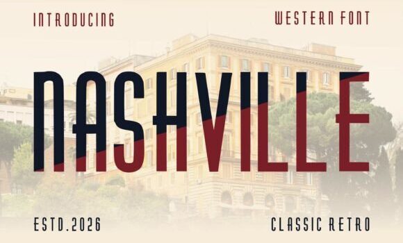 Nashville Font - Featured Image