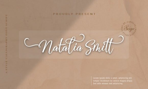 Natalia Smitt Font Fonts Free Download Natalia Smitt Font - Featured Image