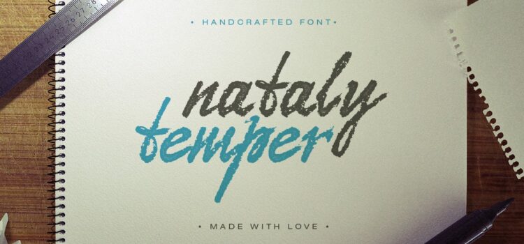 Nataly Temper Font - Featured Image
