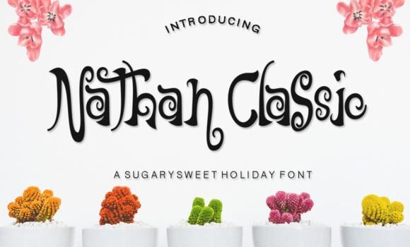 Nathan Classic Font - Featured Image