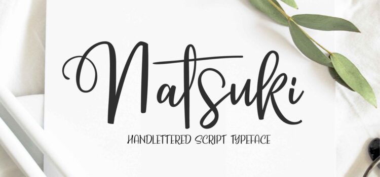 Natsuki Font - Featured Image
