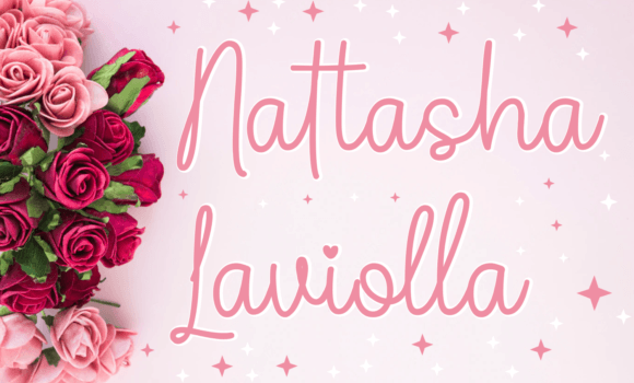 Nattasha Laviolla Font - Featured Image