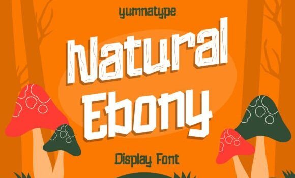 Natural Ebony Font - Featured Image