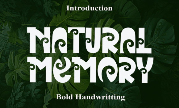 Natural Memory Font Fonts Free Download Natural Memory Font - Featured Image