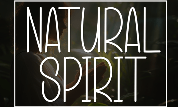 Natural Spirit Font - Featured Image