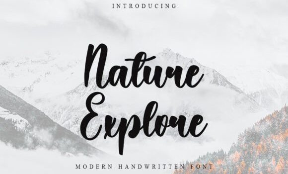 Nature Explorer Font - Featured Image