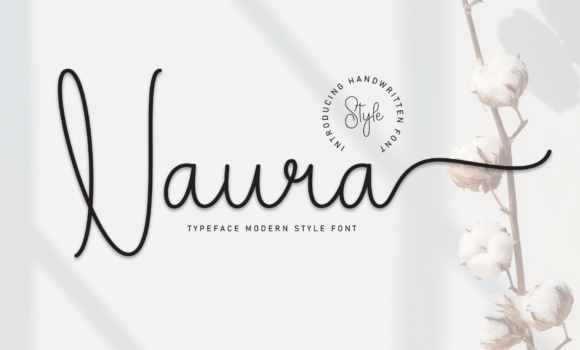 Naura Font - Featured Image