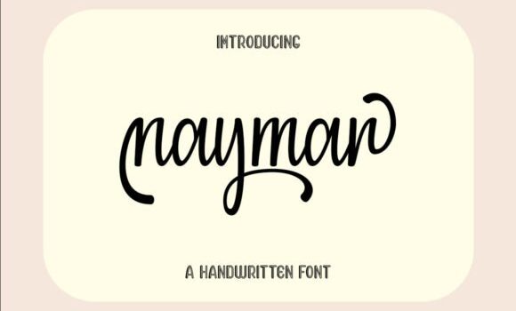 Naymar Font - Featured Image