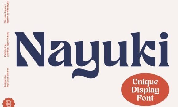 Nayuki Font - Featured Image