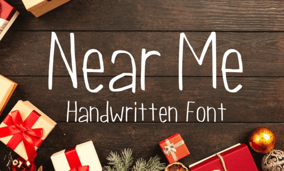 Near Me Font - Featured Image