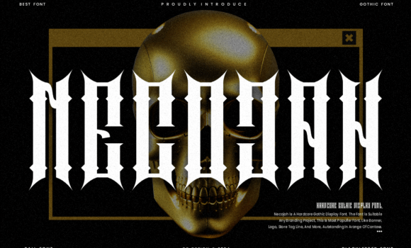 Necojah Font - Featured Image