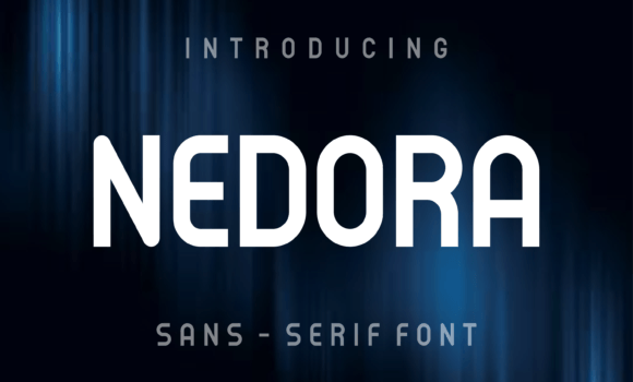 Nedora Font Fonts Free Download Nedora Font - Featured Image
