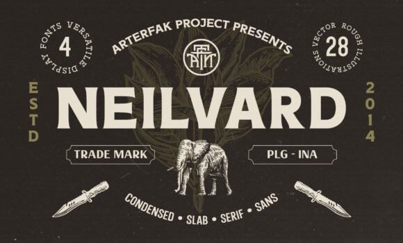 Neilvard Font Fonts Free Download Neilvard Font - Featured Image