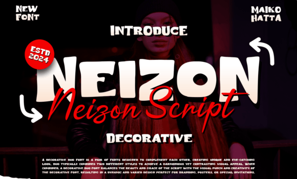 Neizon Font - Featured Image