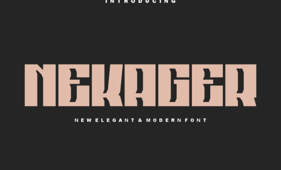 Nekager Font - Featured Image