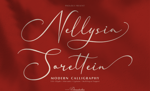 Nellysia Sorettein Font Fonts Free Download Nellysia Sorettein Font - Featured Image