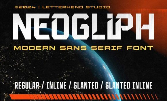 Neogliph Font - Featured Image