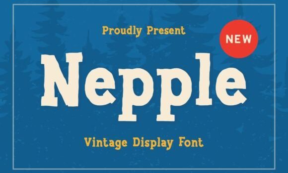 Nepple Font - Featured Image