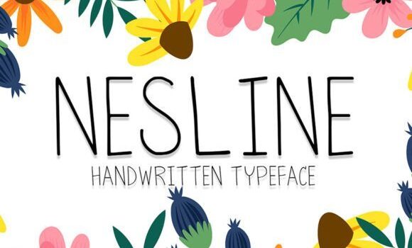 Nesline Font - Featured Image