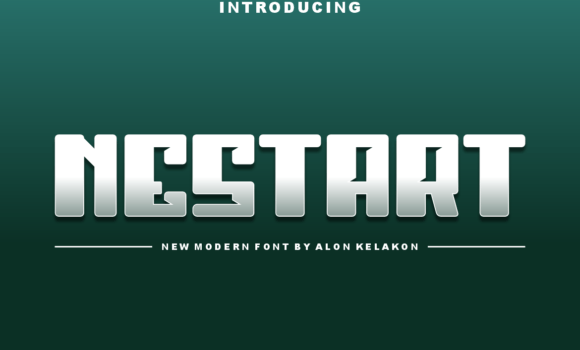 Nestart Font - Featured Image