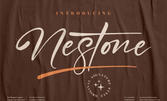Nestone Font - Featured Image