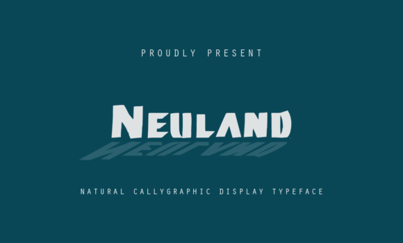 Neuland Font - Featured Image