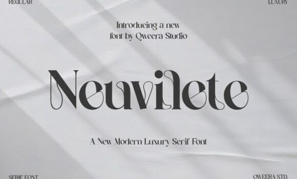 Neuvilete Font Fonts Free Download Neuvilete Font - Featured Image